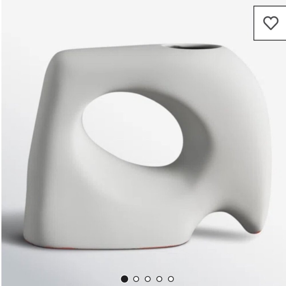 AllModern 8.25" Handmade Ceramic Table Vase